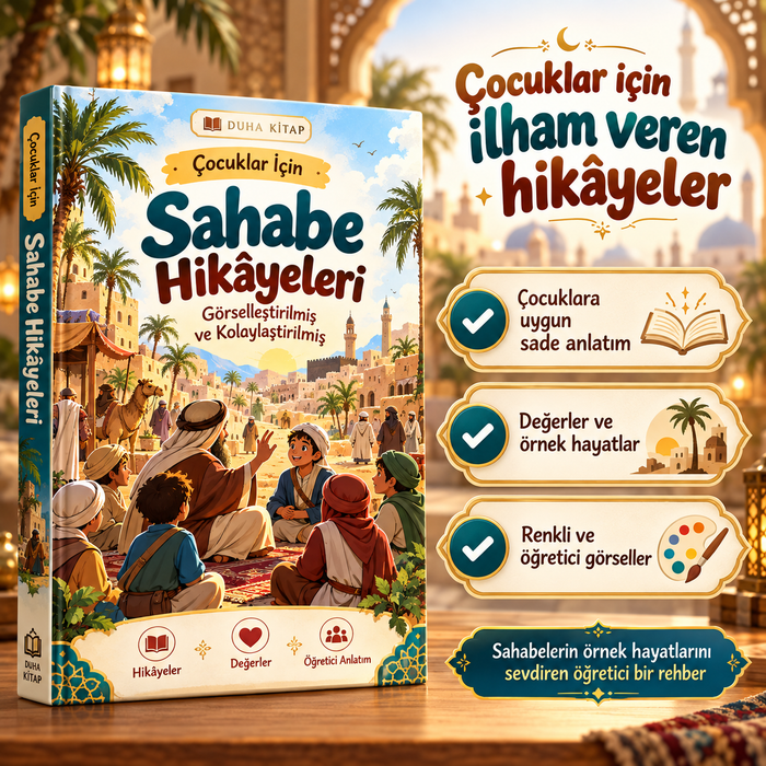 Çocuklar İçin Sahabe Hikâyeleri - Görselleştirilmiş Kolaylaştırılmış