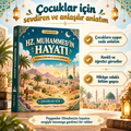 Çocuklar İçin Hz. Muhammed'in Hayatı - Görselleştirilmiş Kolaylaştırılmış