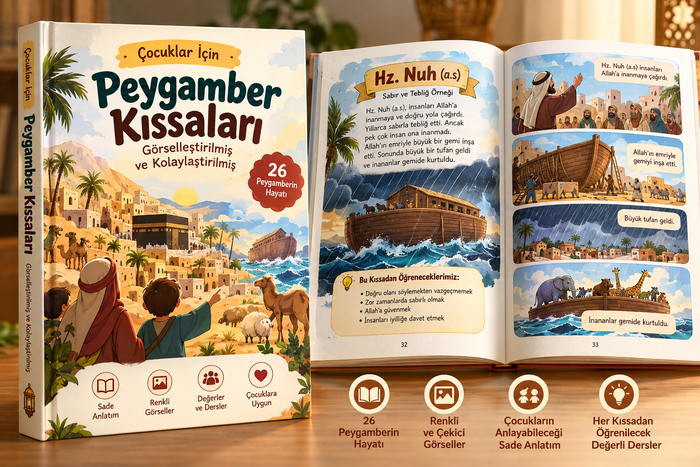 Çocuklar İçin Peygamber Kıssaları – Görselleştirilmiş ve Kolaylaştırılmış Anlatım